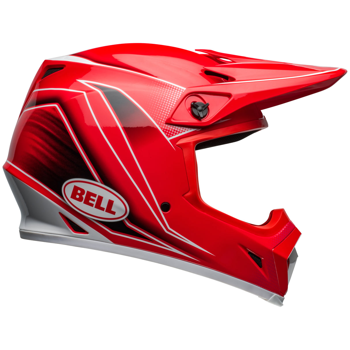BELL MX 2024 MX-9 MIPS ADULT ZONE RED HELMET