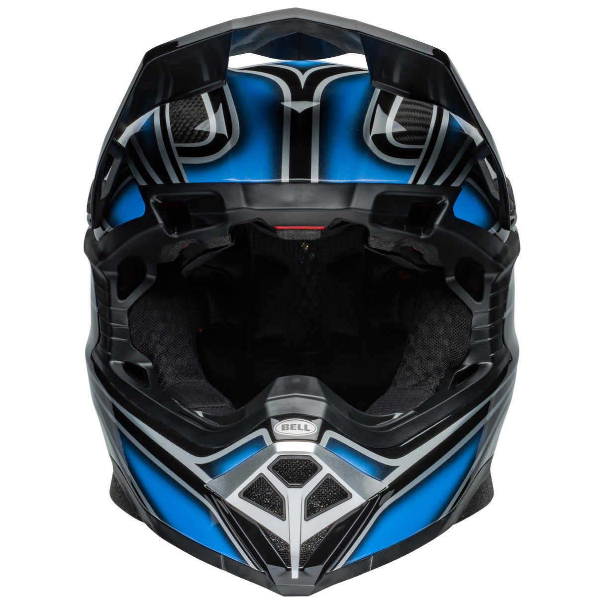 BELL MX 2024 MOTO-10 SPHERICAL MIPS ADULT WEBB MARMONT BLUE HELMET