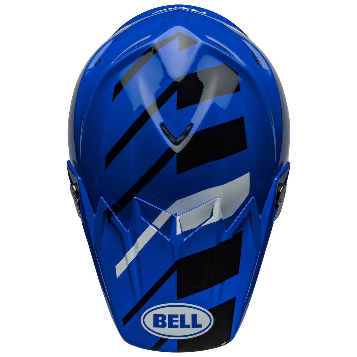 BELL MX 2024 MOTO-9S FLEX ADULT BANSHEE BLUE WHITE HELMET