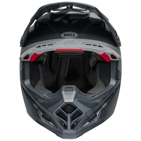 BELL MX 2024 MOTO-9S FLEX ADULT BANSHEE BLACK SILVER HELMET
