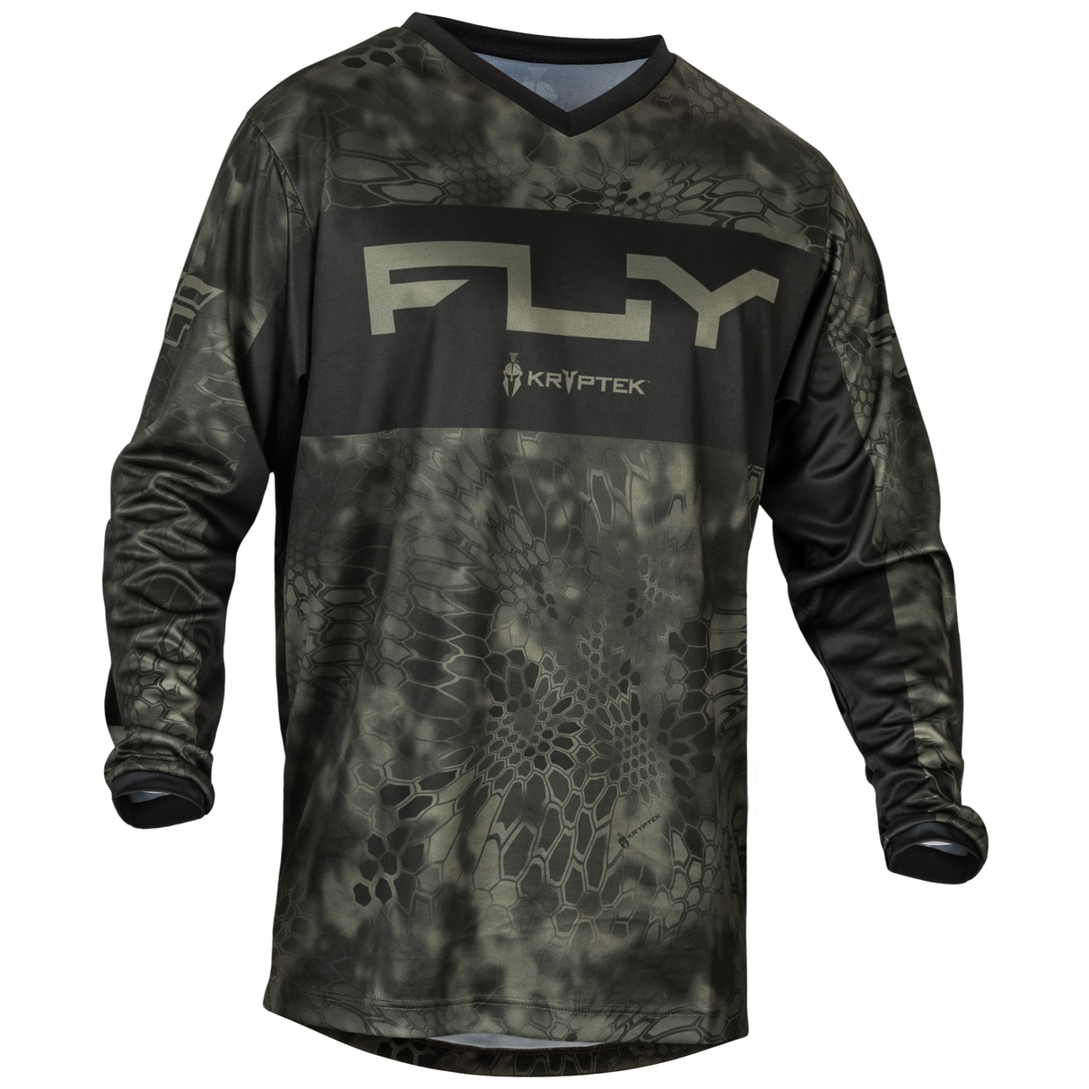 FLY RACING FLY 2024 F-16 S.E KRYPTEK MOSS GREY BLACK JERSEY