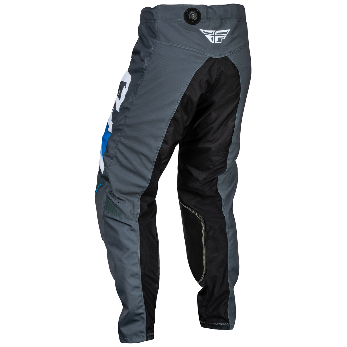 FLY RACING FLY 2024 KINETIC PRIX BRIGHT BLUE CHARCOAL WHITE PANTS