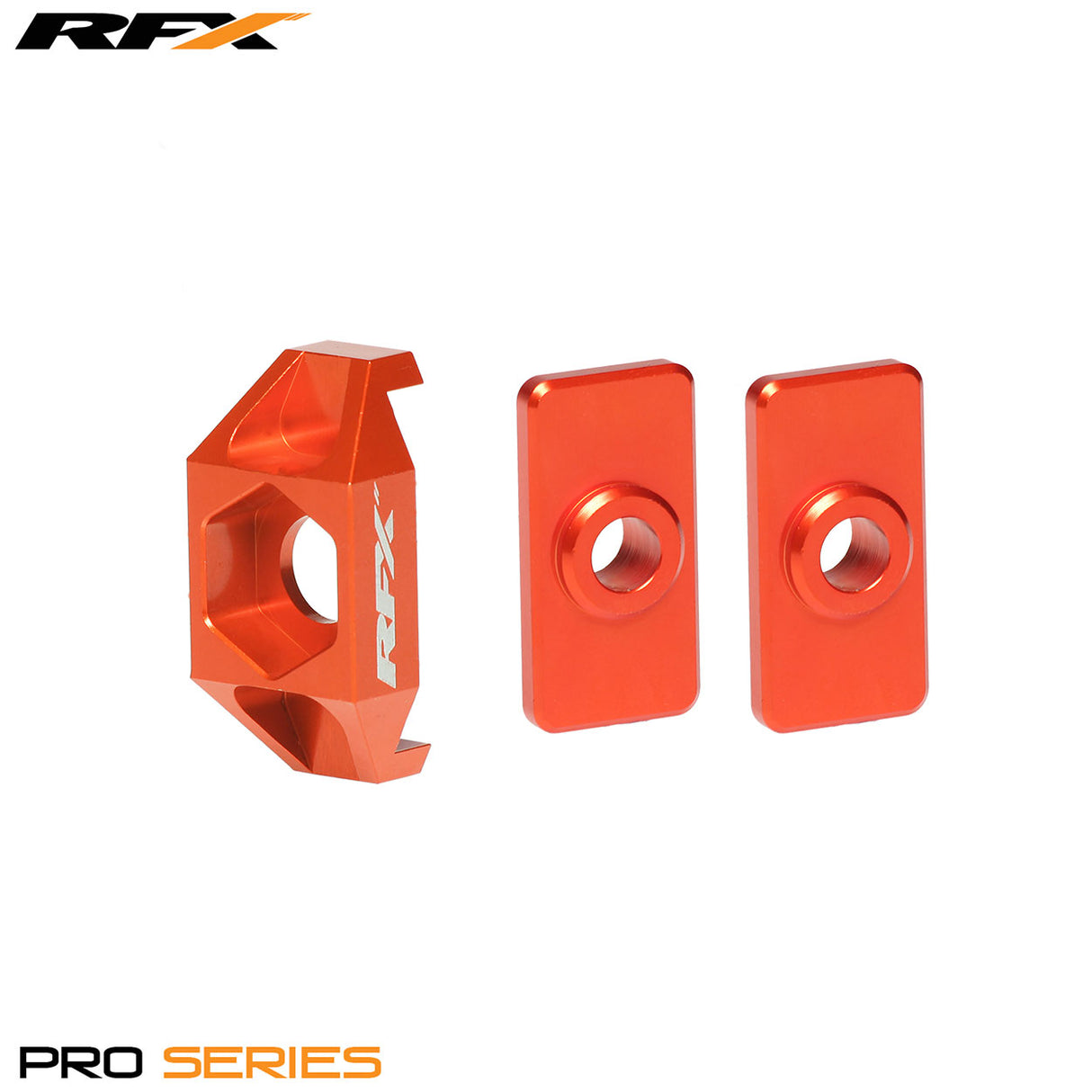 RFX Pro Rear Axle Adjuster Blocks KTM 50 09-19