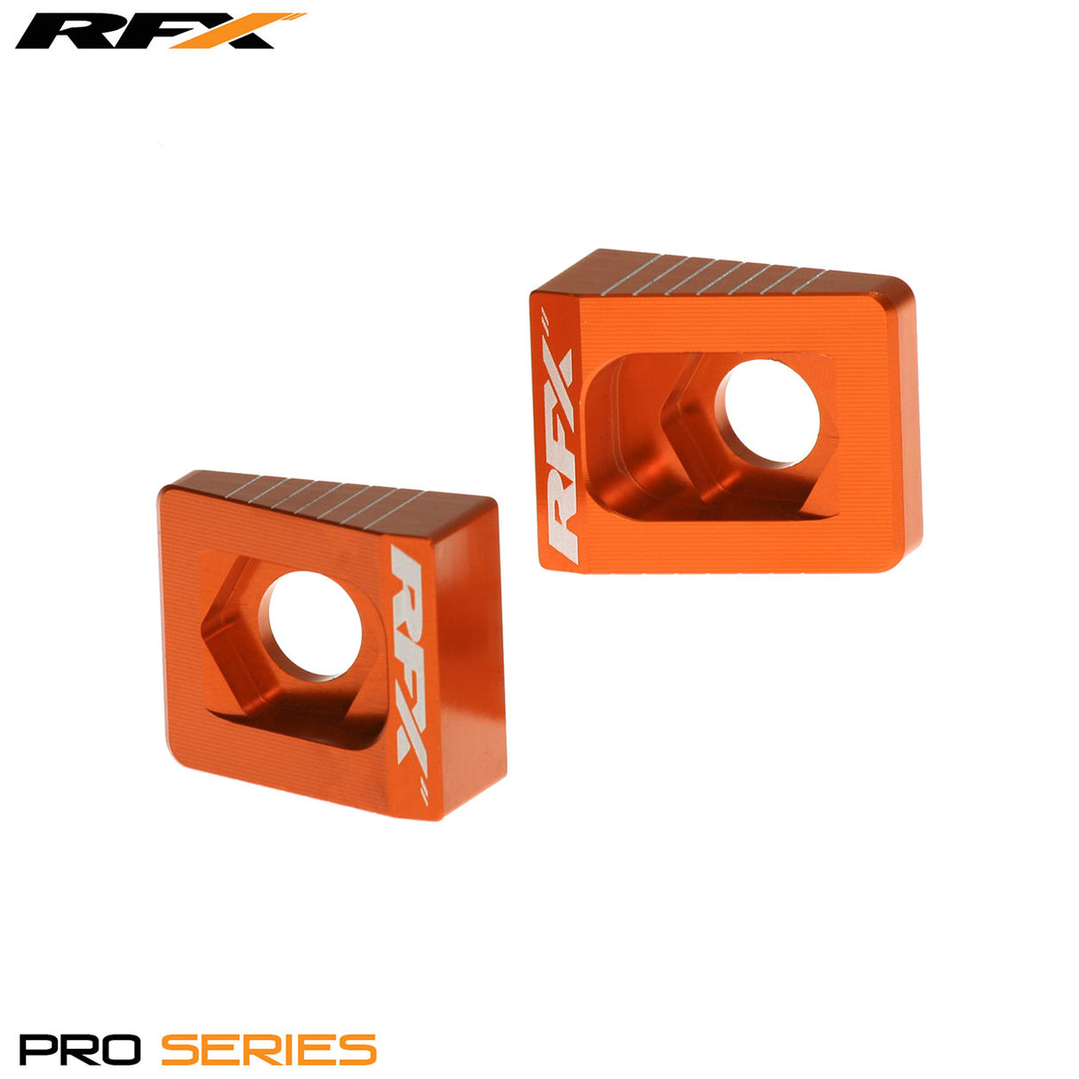 RFX Pro Rear Axle Adjuster Blocks KTM 65 02-15