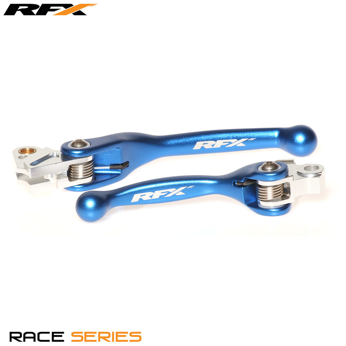 RFX Race Forged Flexible Lever Set Blue Yam YZ125/250 08-14 YZF250 07-08 YZF450 08 KXF250 13-20