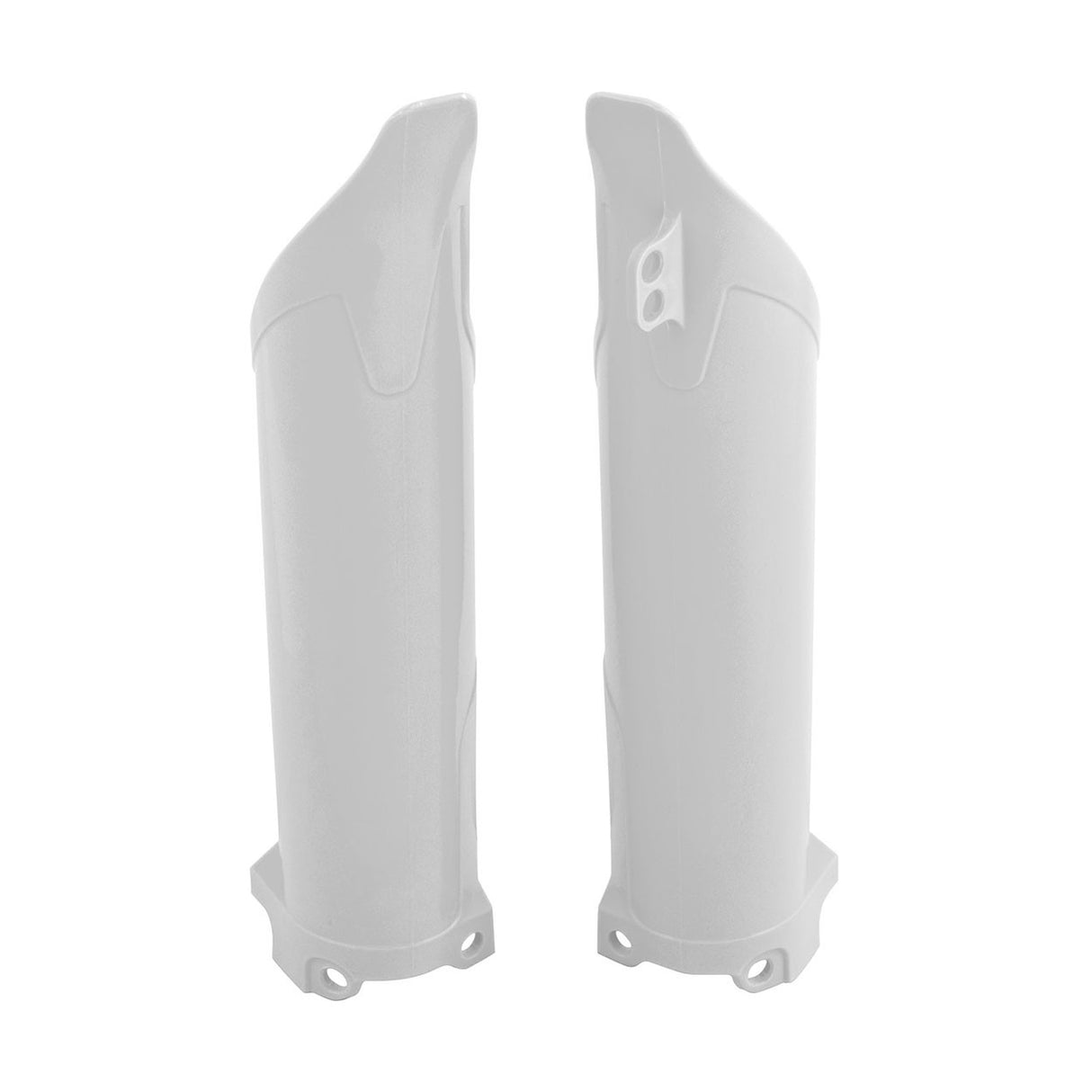 Rtech Fork Guards (White) Kawasaki KXF250 09-16 KXF450 09-16