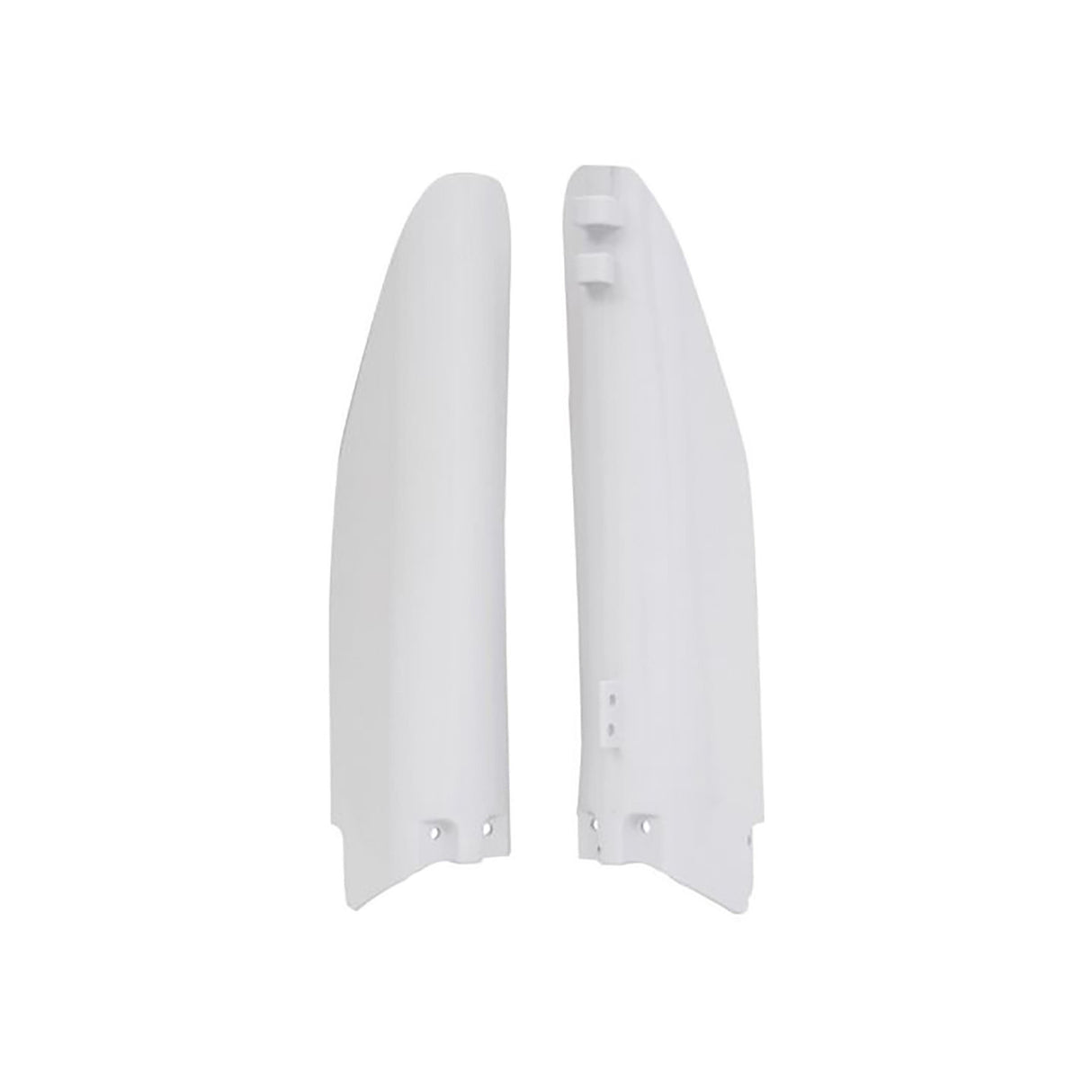 Rtech Fork Guards (White) Suzuki RM125/250 04-06 RMZ450 05-06
