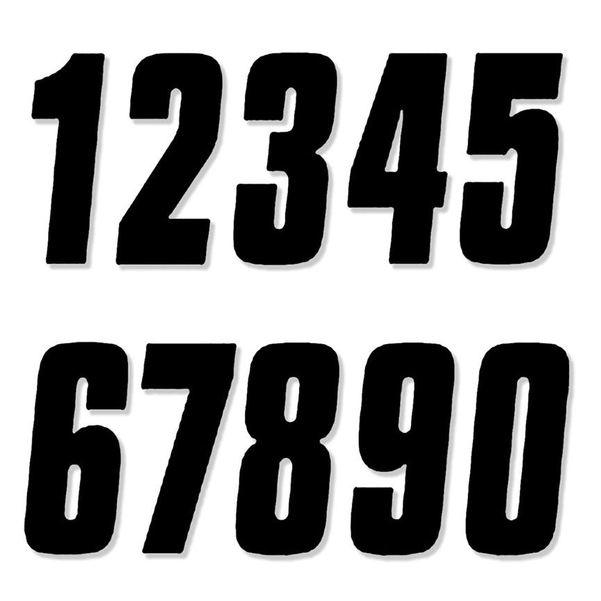 RFX 4 Thin Number Pack 20pcs Number