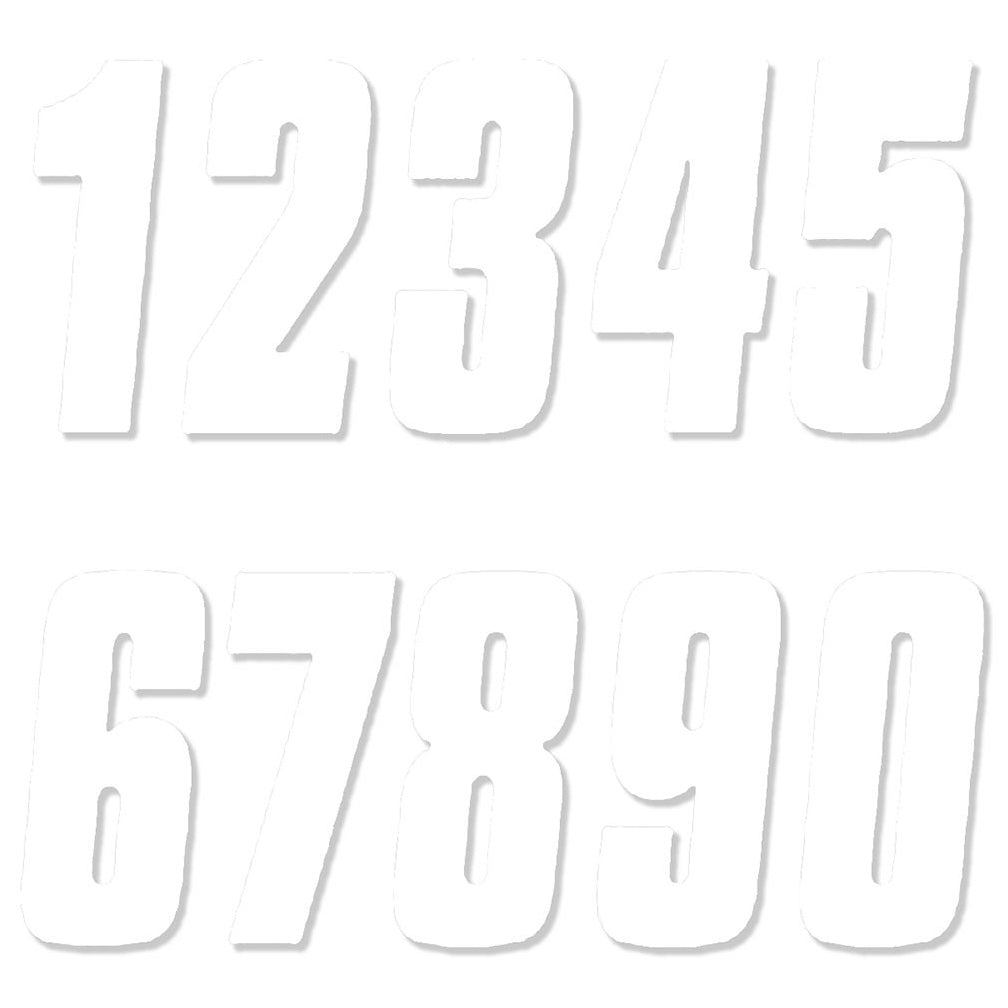 RFX 6 Thin Number Pack 20pcs Number