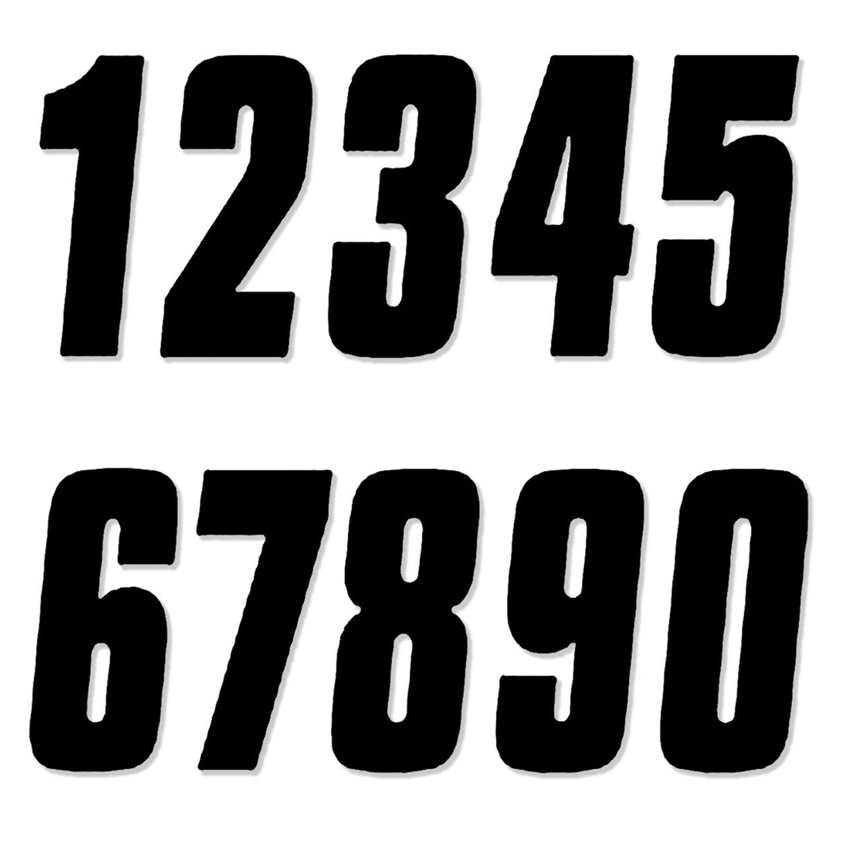 RFX 8 Thin Number Pack 20pcs Number