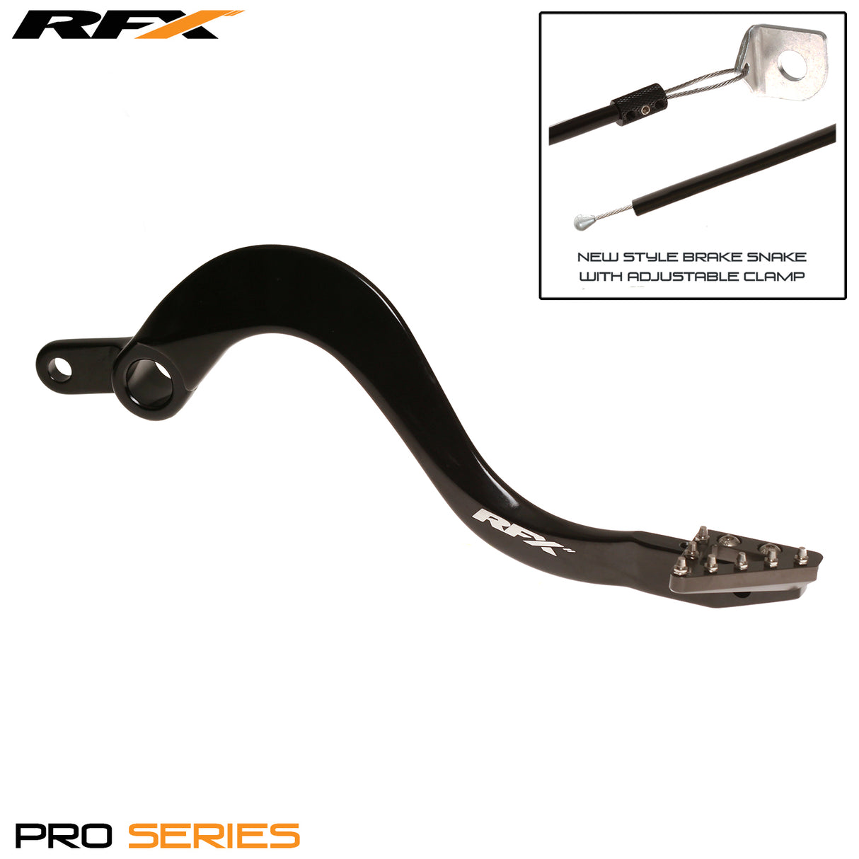 RFX Pro ST Rear Brake Lever Kawasaki KXF250 05-20 Suzuki RMZ250 05-06