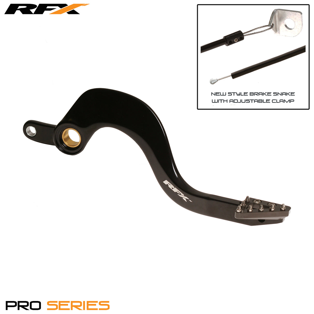 RFX Pro ST Rear Brake Lever Suzuki RMZ250 12-24 RMZ450 08-24