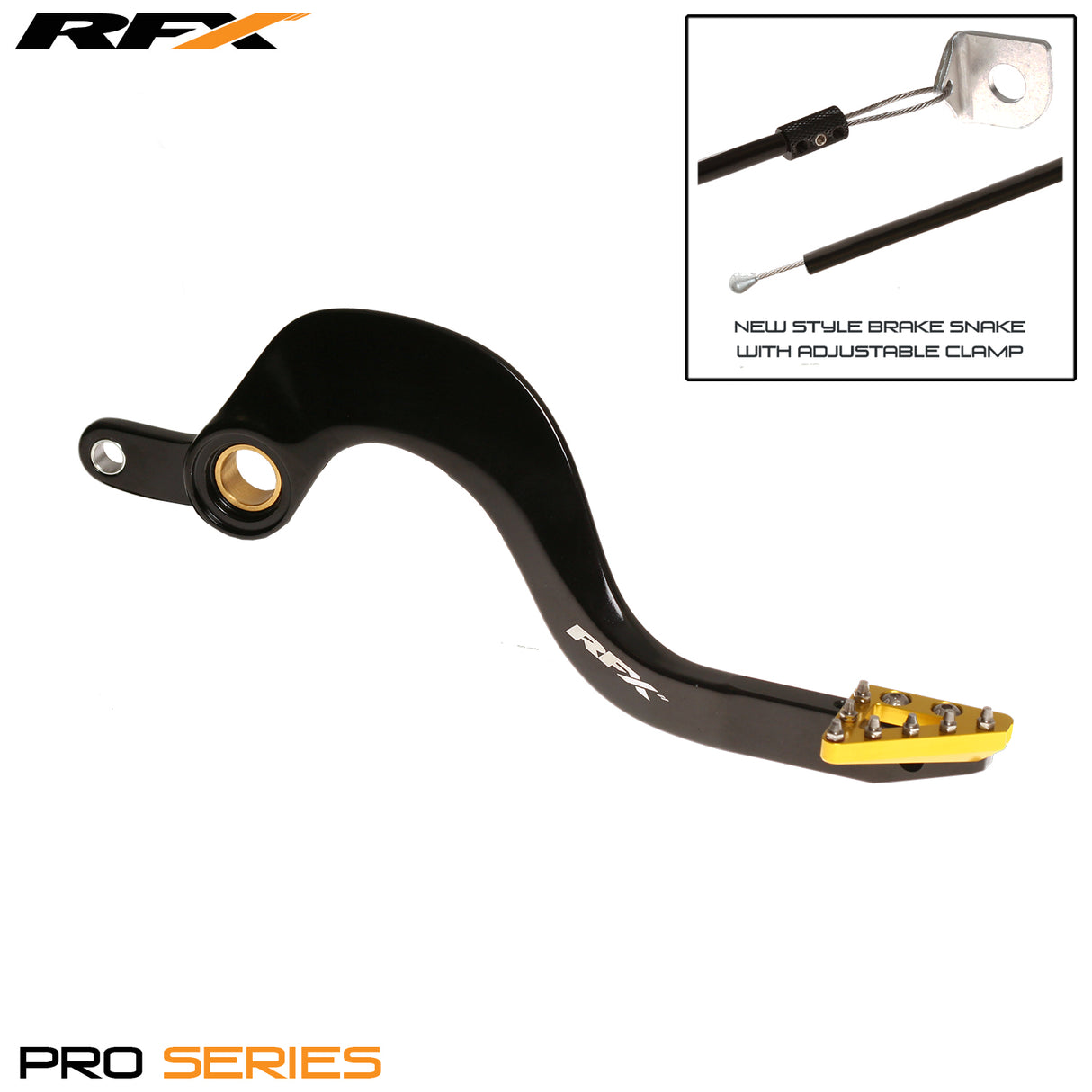RFX Pro ST Rear Brake Lever Suzuki RMZ250 12-24 RMZ450 08-24