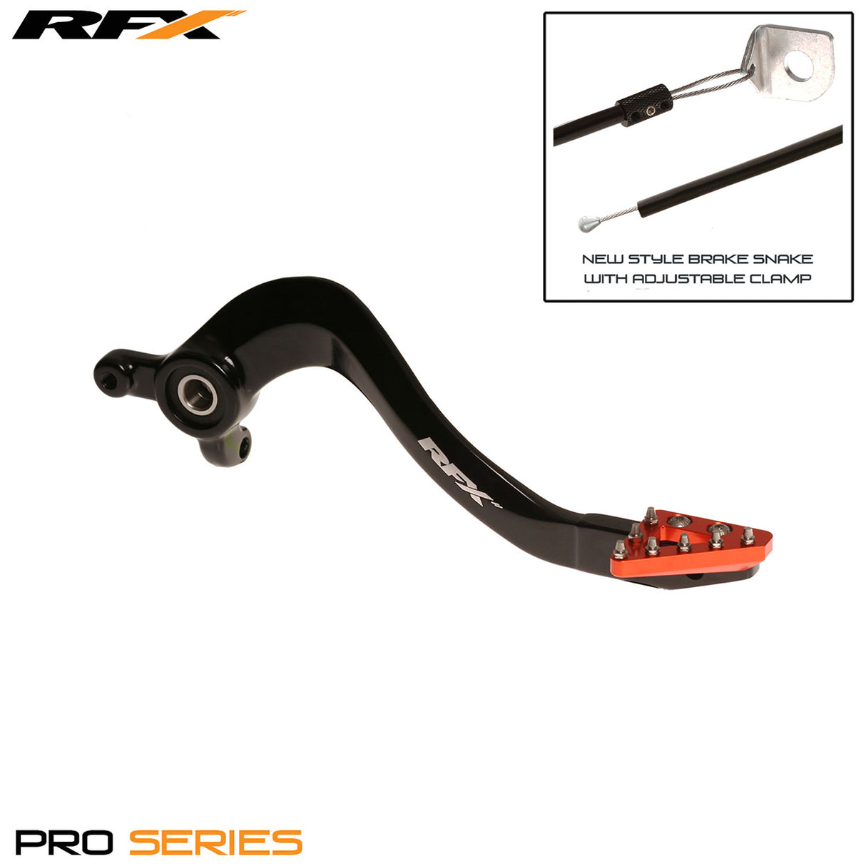 RFX Pro ST Rear Brake Lever KTM SX/EXC250 17-22 EXCF250/350 17-22