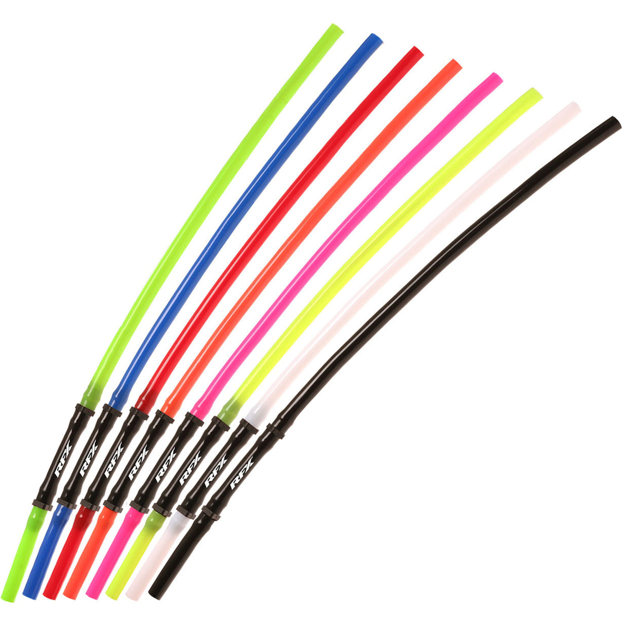 RFX Race Vent Tube - Long Pipe Inc 1 Way Valve 5 pcs