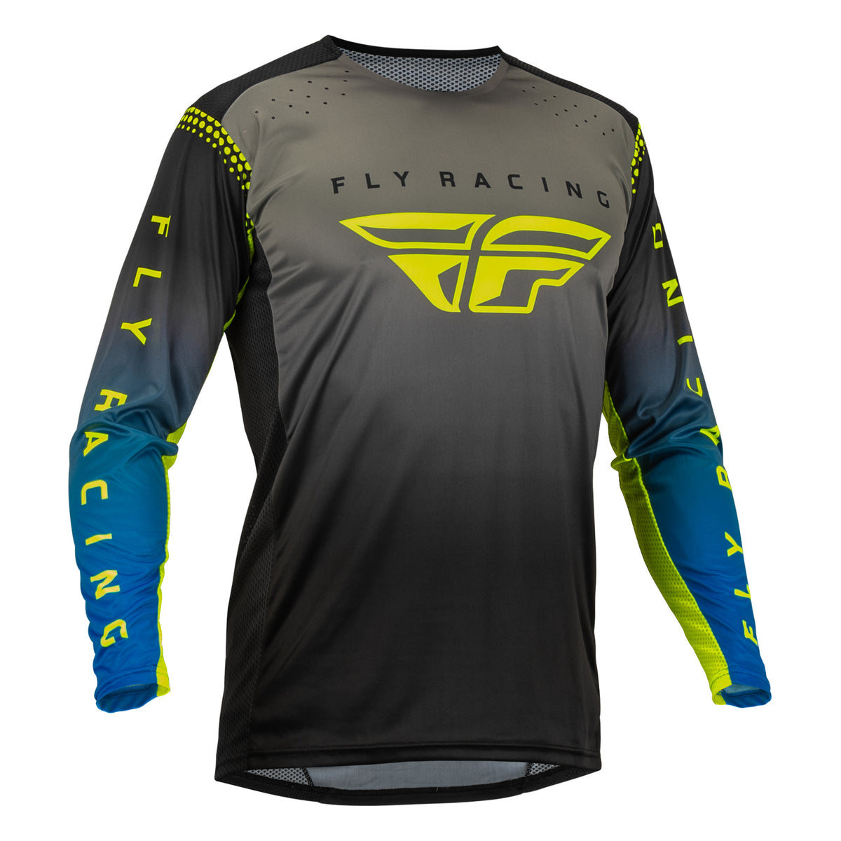 FLY 2023 LITE JERSEY GREY/BLUE/HI-VIS