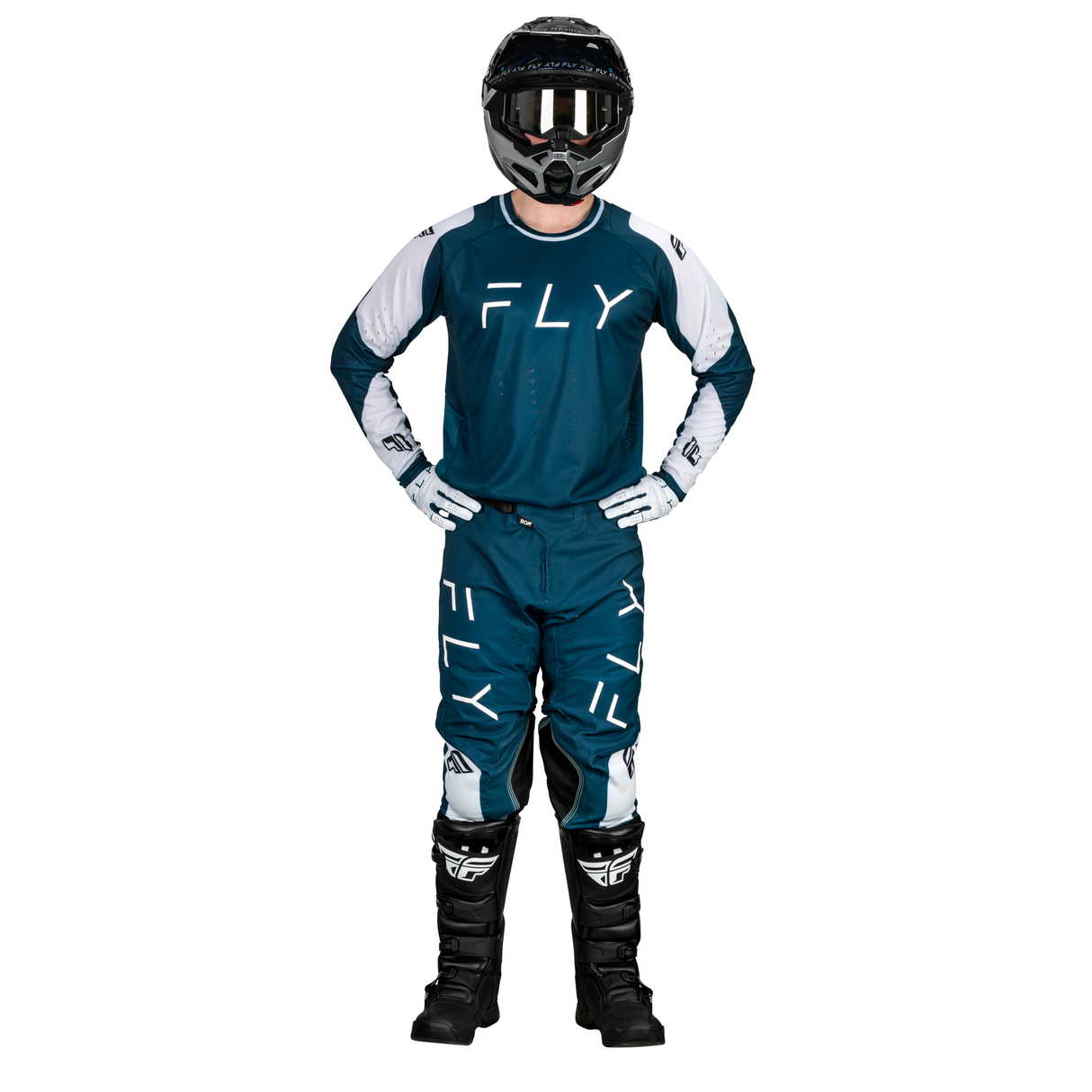 FLY RACING FLY 2024 EVOLUTION DST BLACK RED PANTS