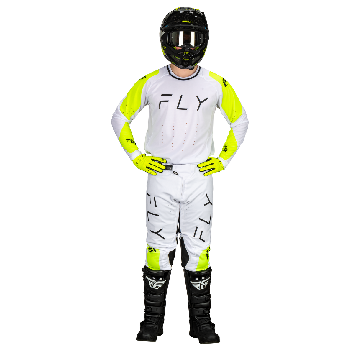 FLY RACING FLY 2024 EVOLUTION DST BLACK RED PANTS