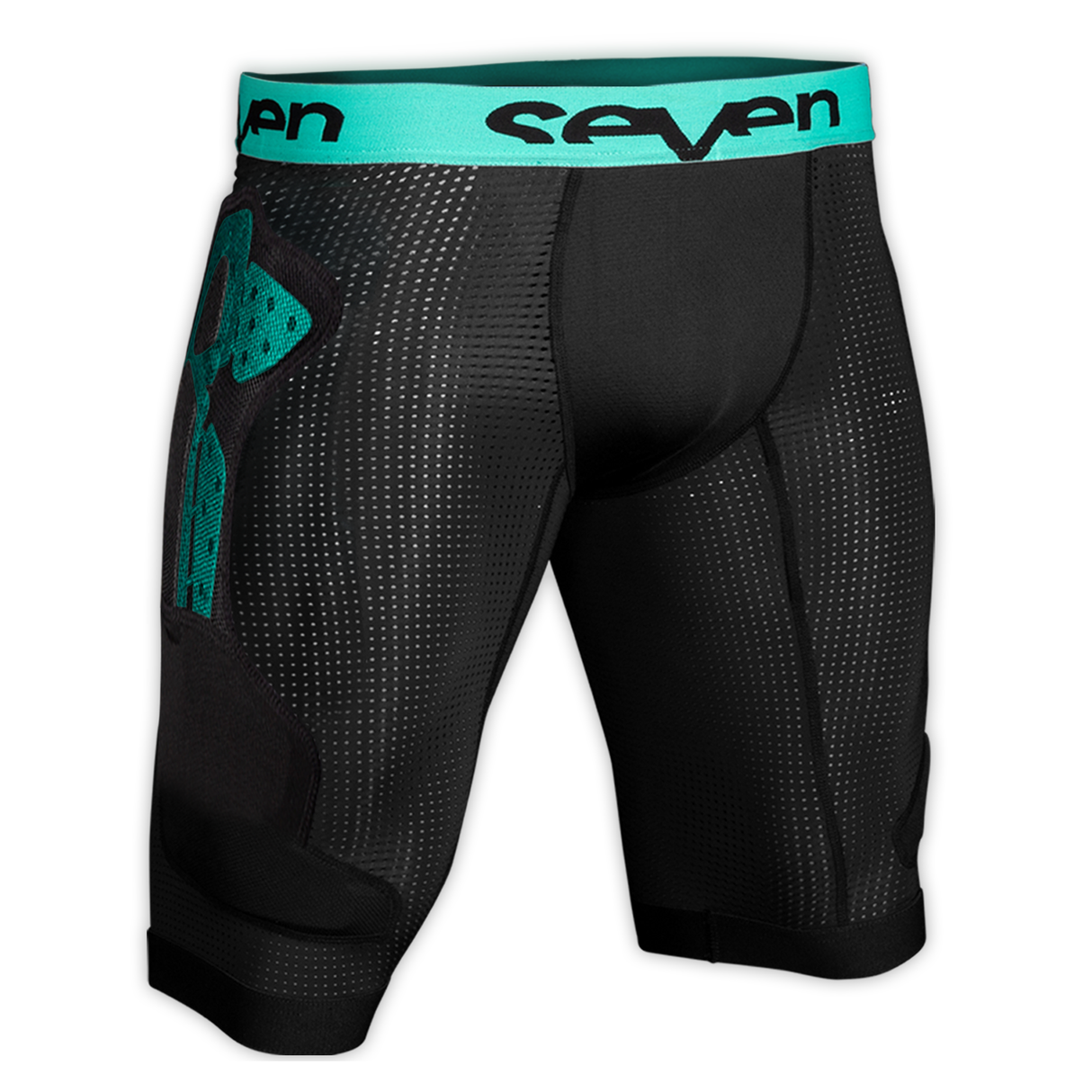 Seven MX Fusion Compression Adult Short Black