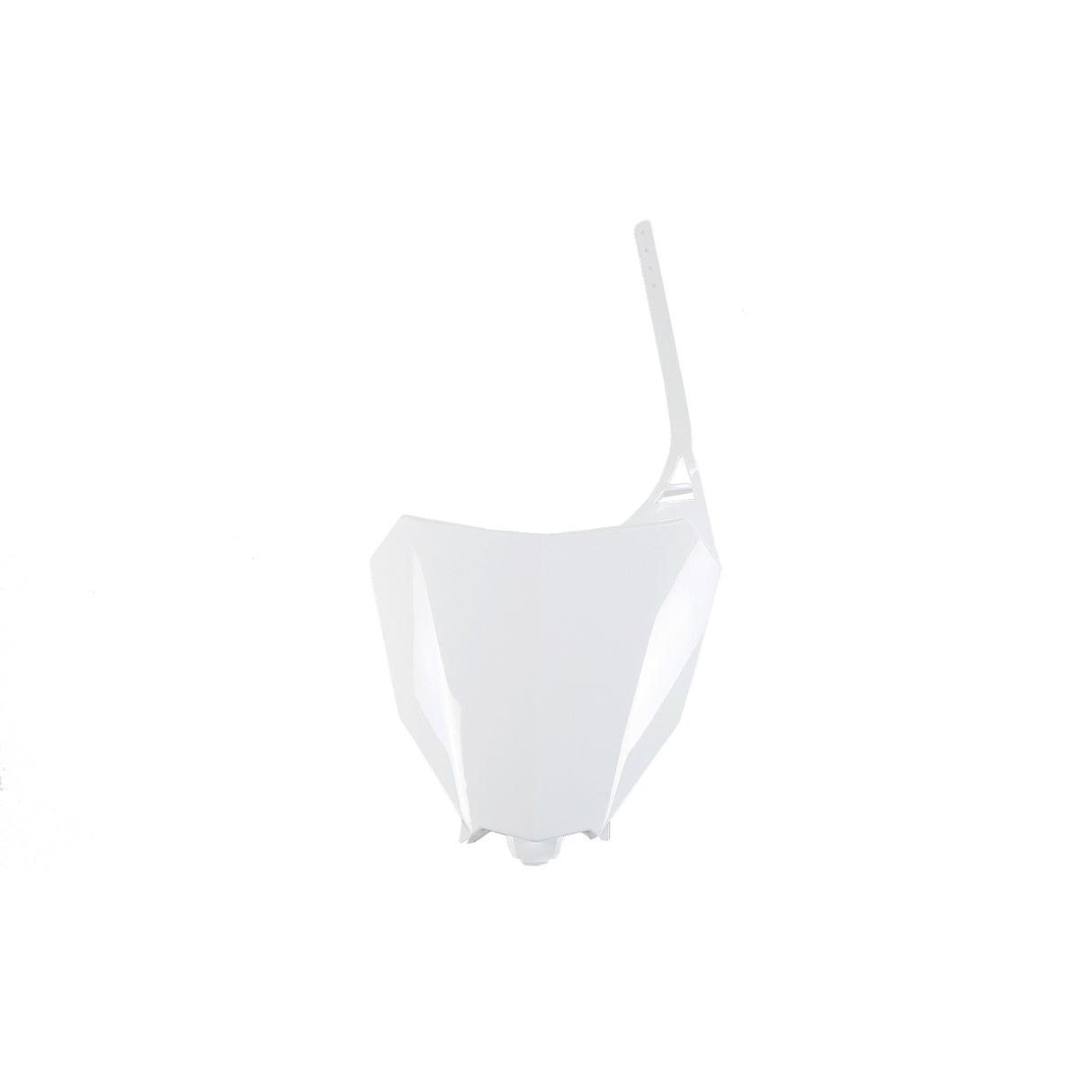 UFO Front Number Plate (White) Honda CRF250R 18-21 CRF450 17-20