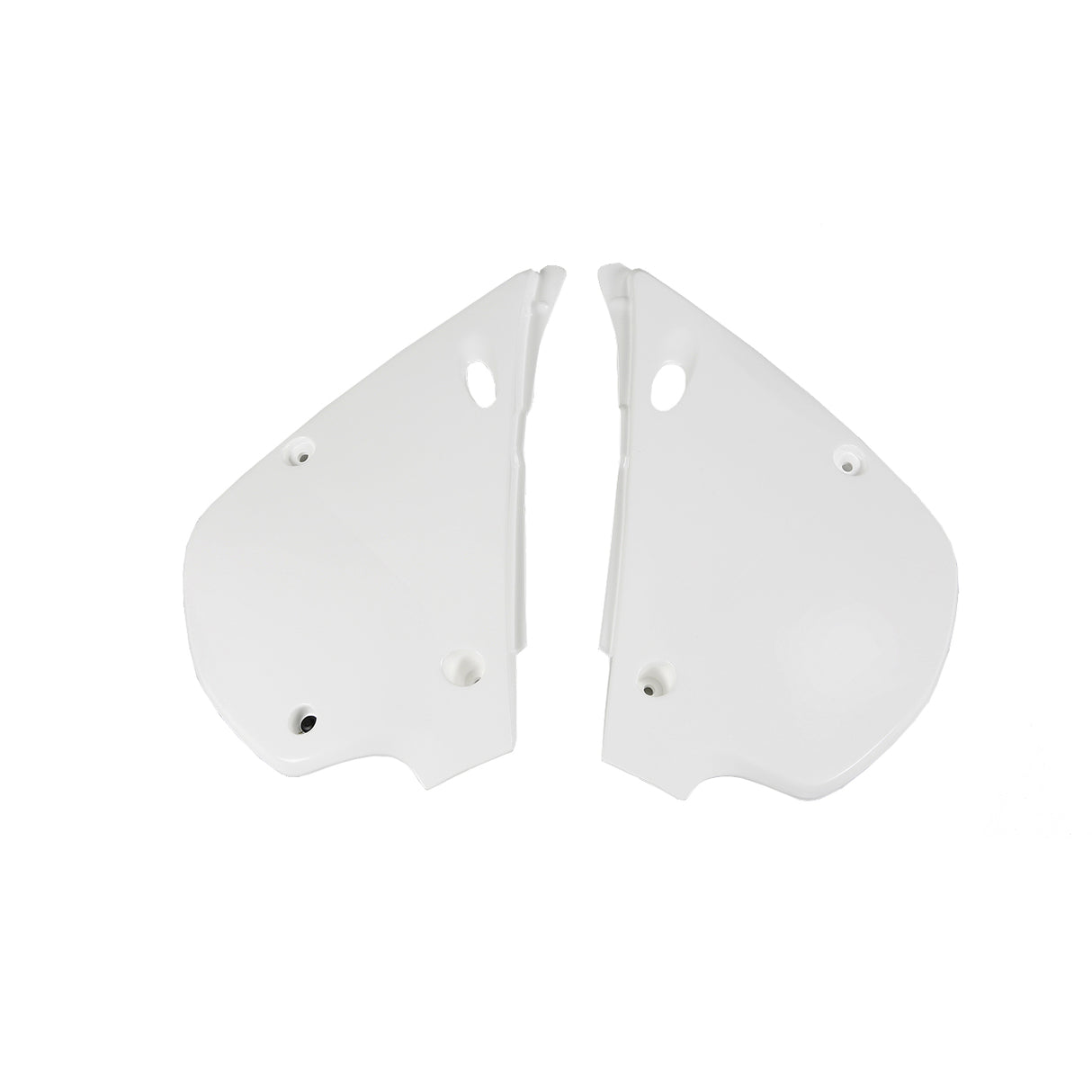 UFO Side Panels (White) Kawasaki KX80 91-97