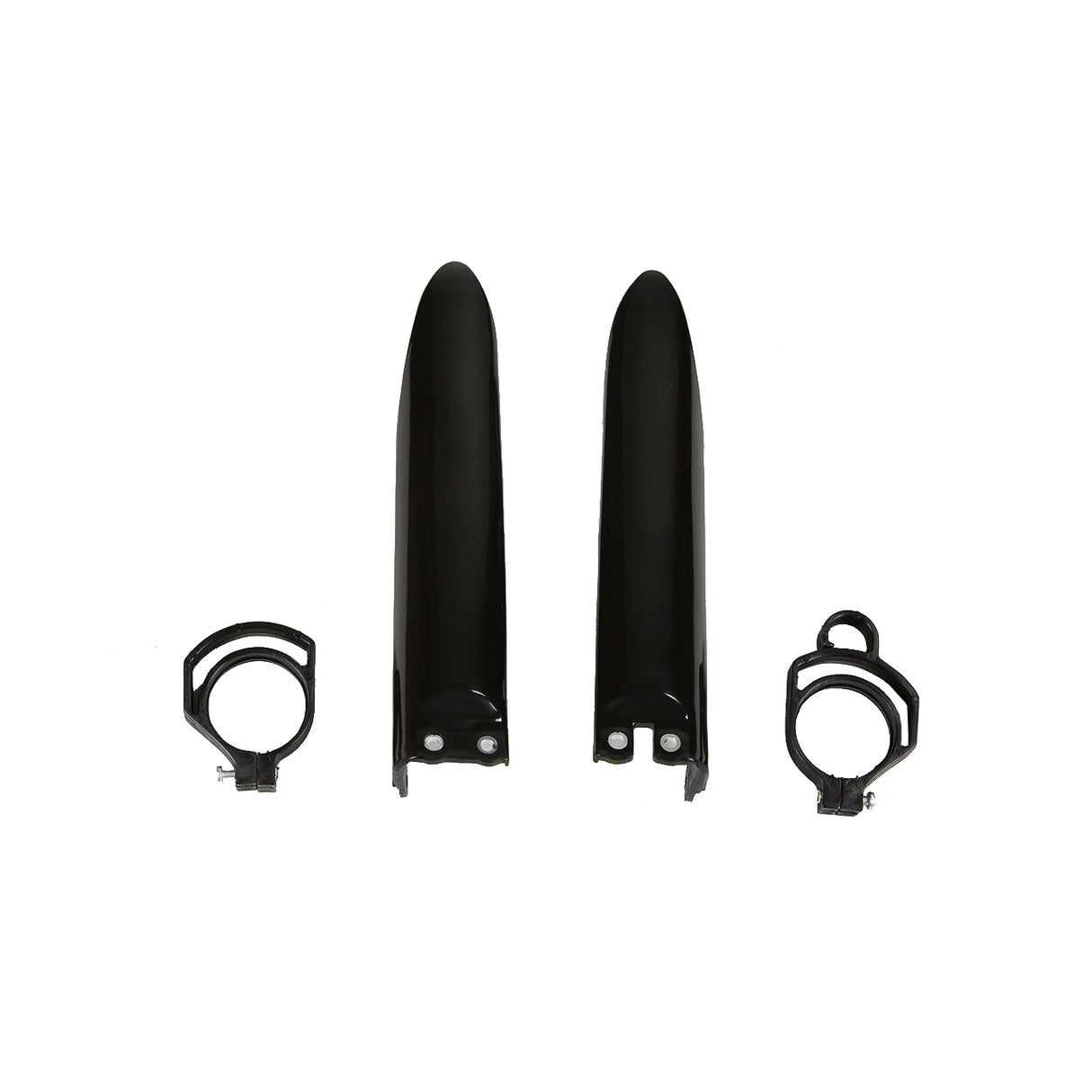 UFO Fork Slider Protectors (Black) Kawasaki KX85 98-13