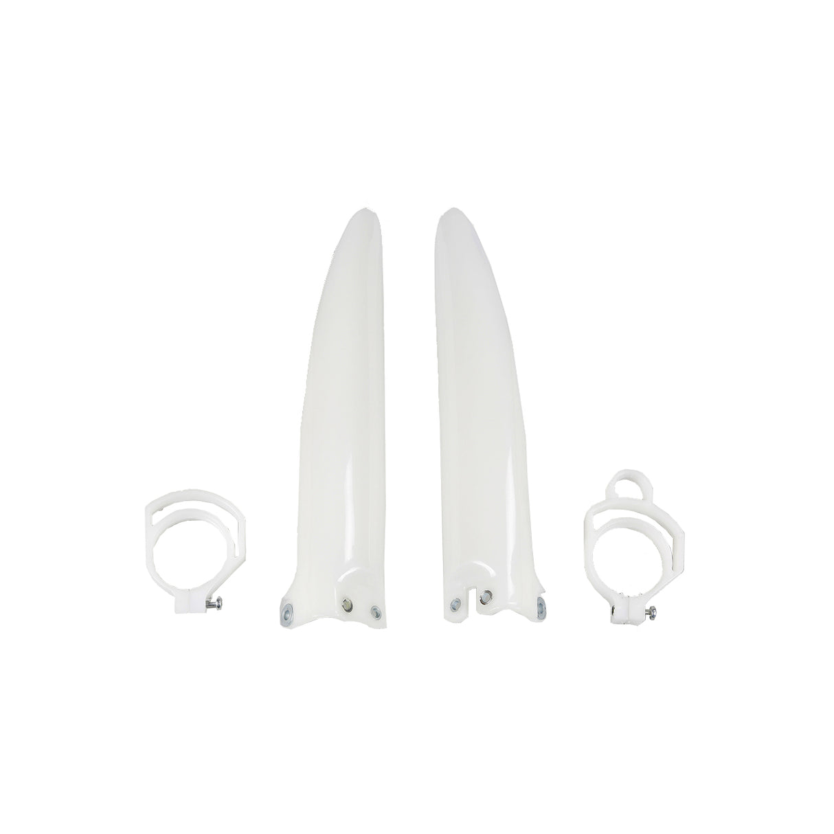 UFO Fork Slider Protectors (Neutral) Kawasaki KX85 98-13