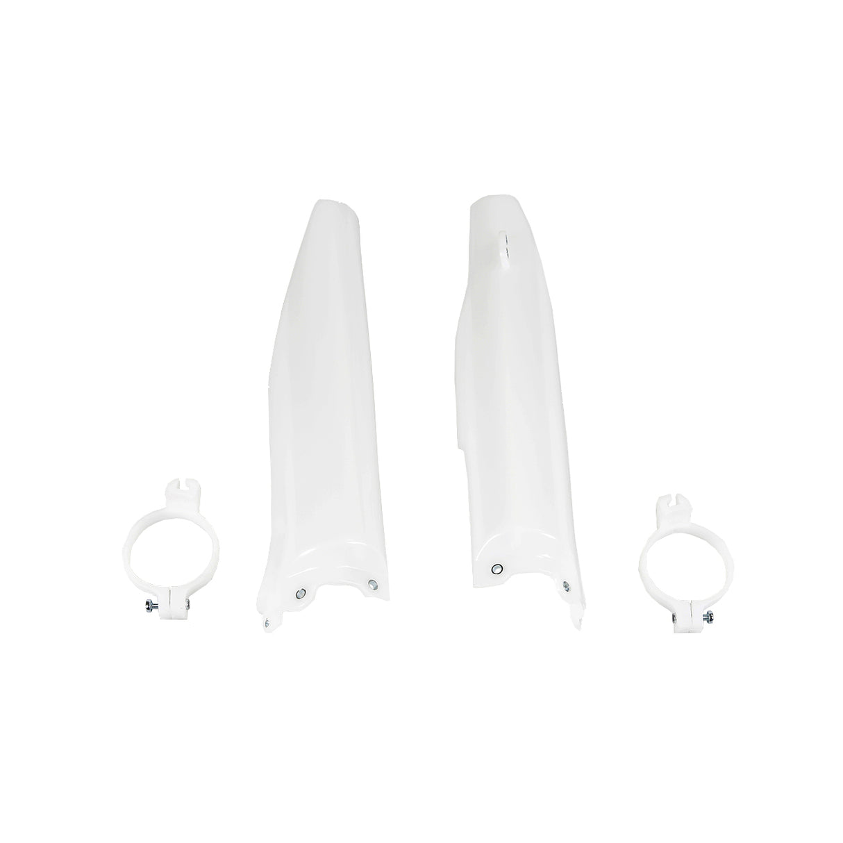 UFO Fork Slider Protectors (Neutral) Kawasaki KX125/250 04-08 KXF250 04-05