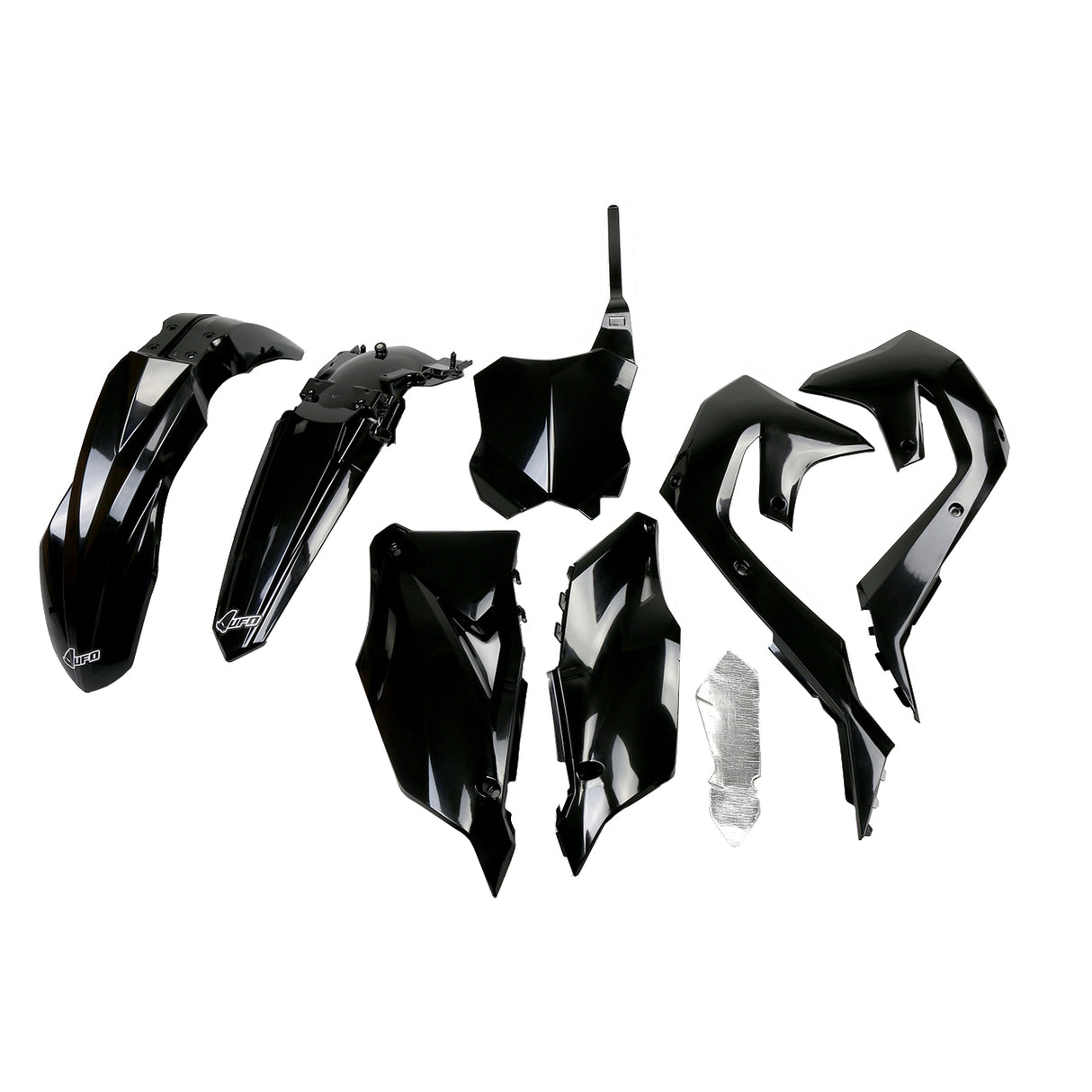 UFO Complete Body Kit (Black) Kawasaki KXF250 21-24 KXF450 19-23