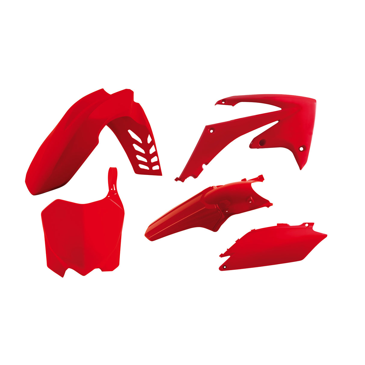 Rtech Plastic Kit (5pc) (CRF Red) Honda CRF450 11-12 CRF250 11-13