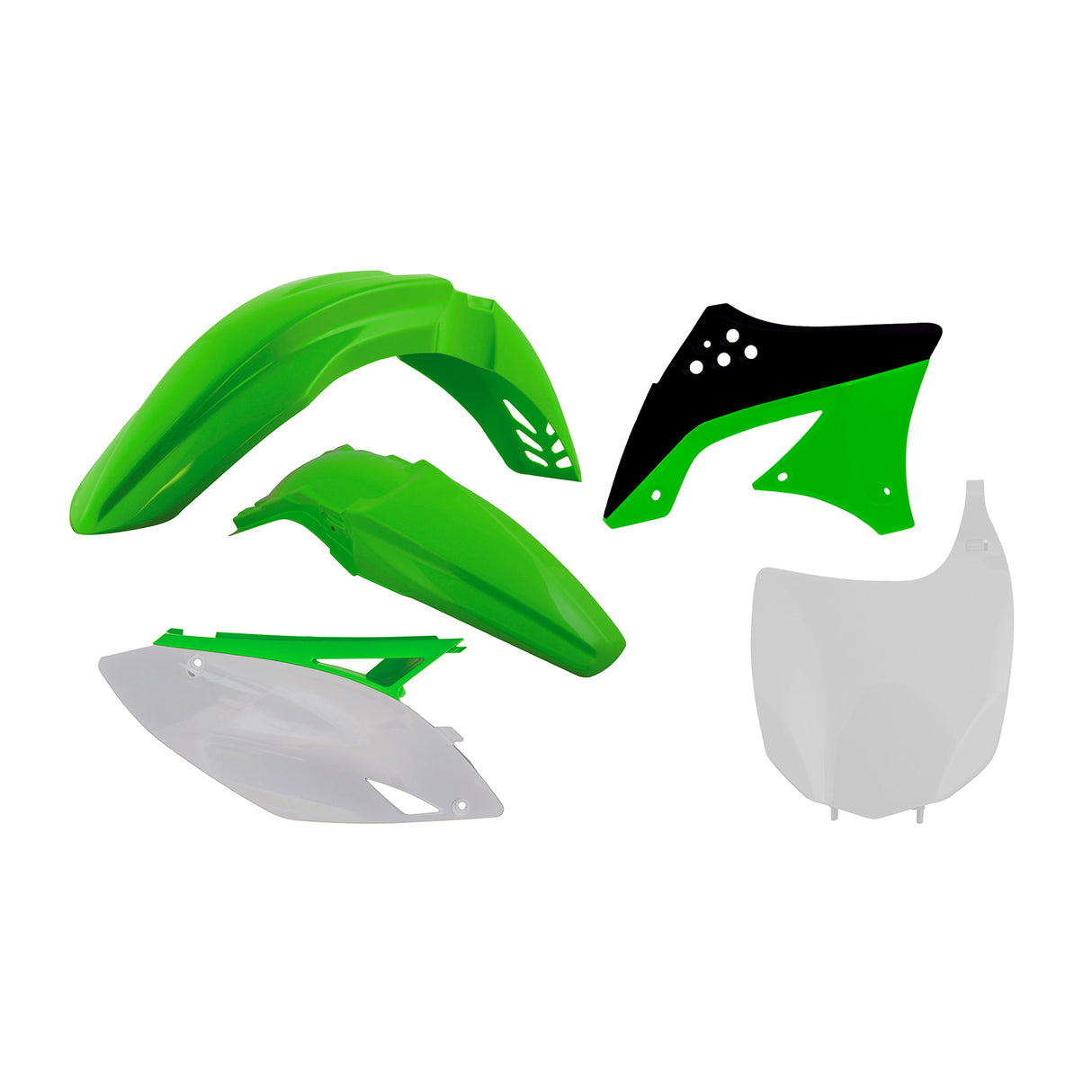 Rtech Plastic Kit (5pc) (OEM 10-11) Kawasaki KXF450 09-11
