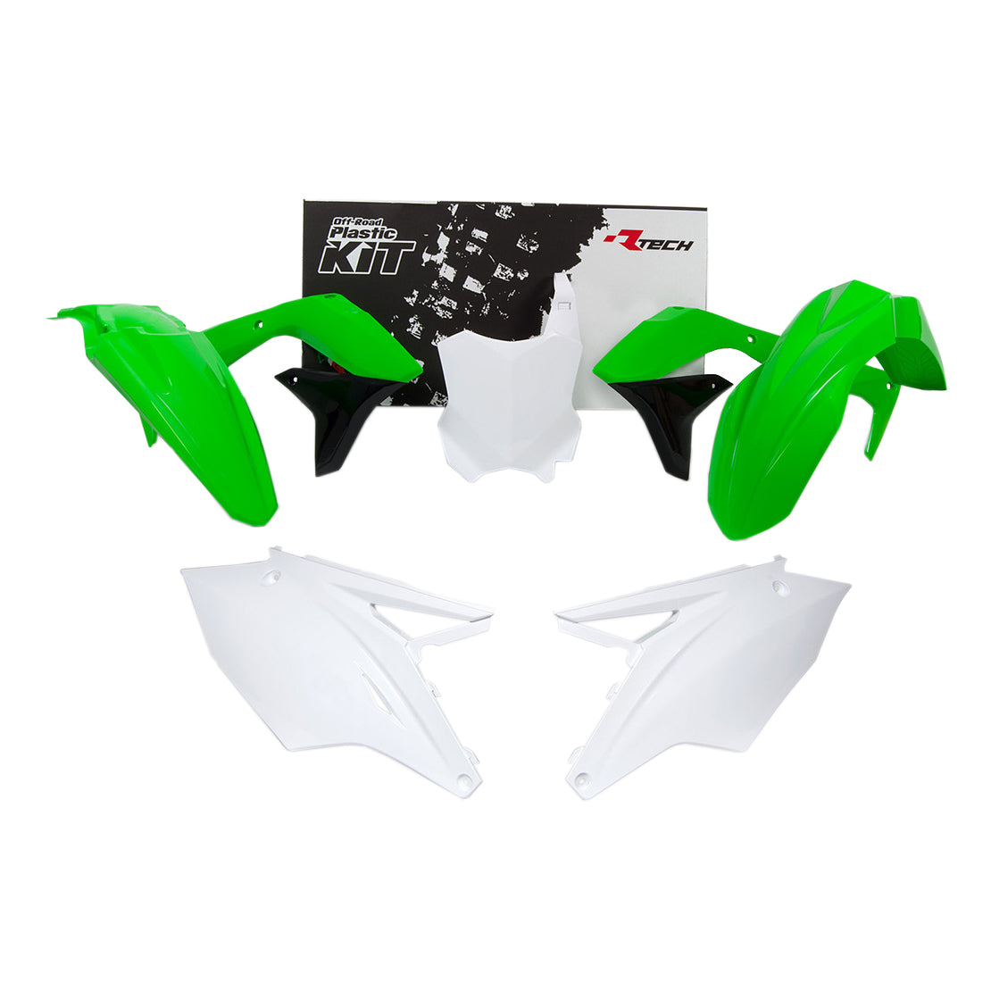 Rtech Plastic Kit (5pc) EU Version (OEM) Kawasaki KX450 16-18