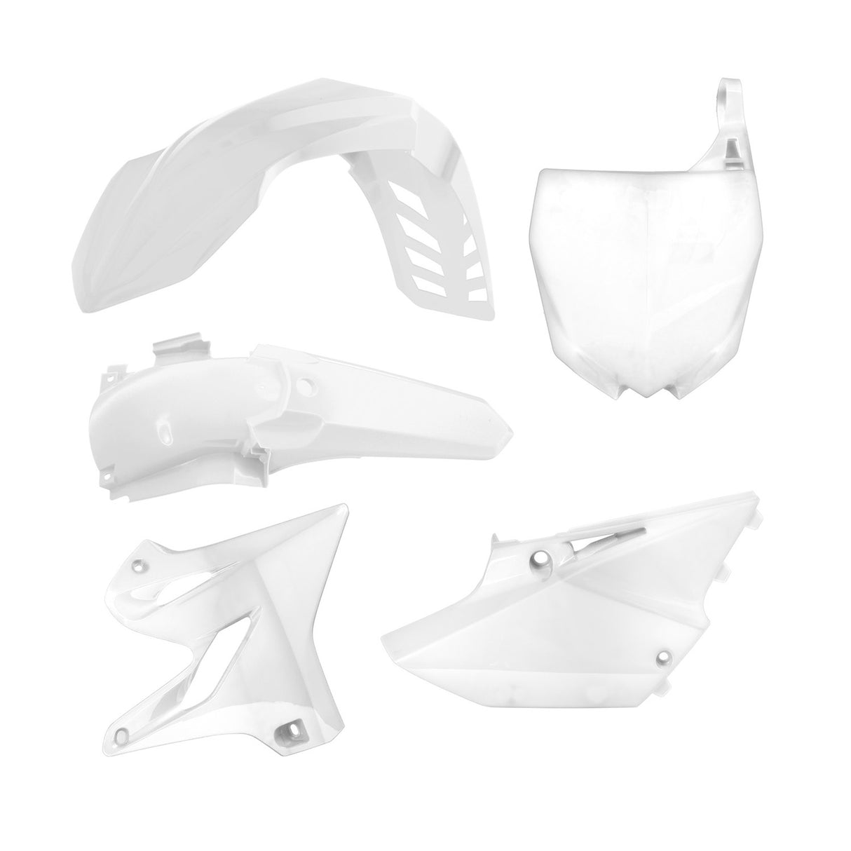 Rtech Plastic Kit (5pc) (White) Yamaha YZ125/250 15-21
