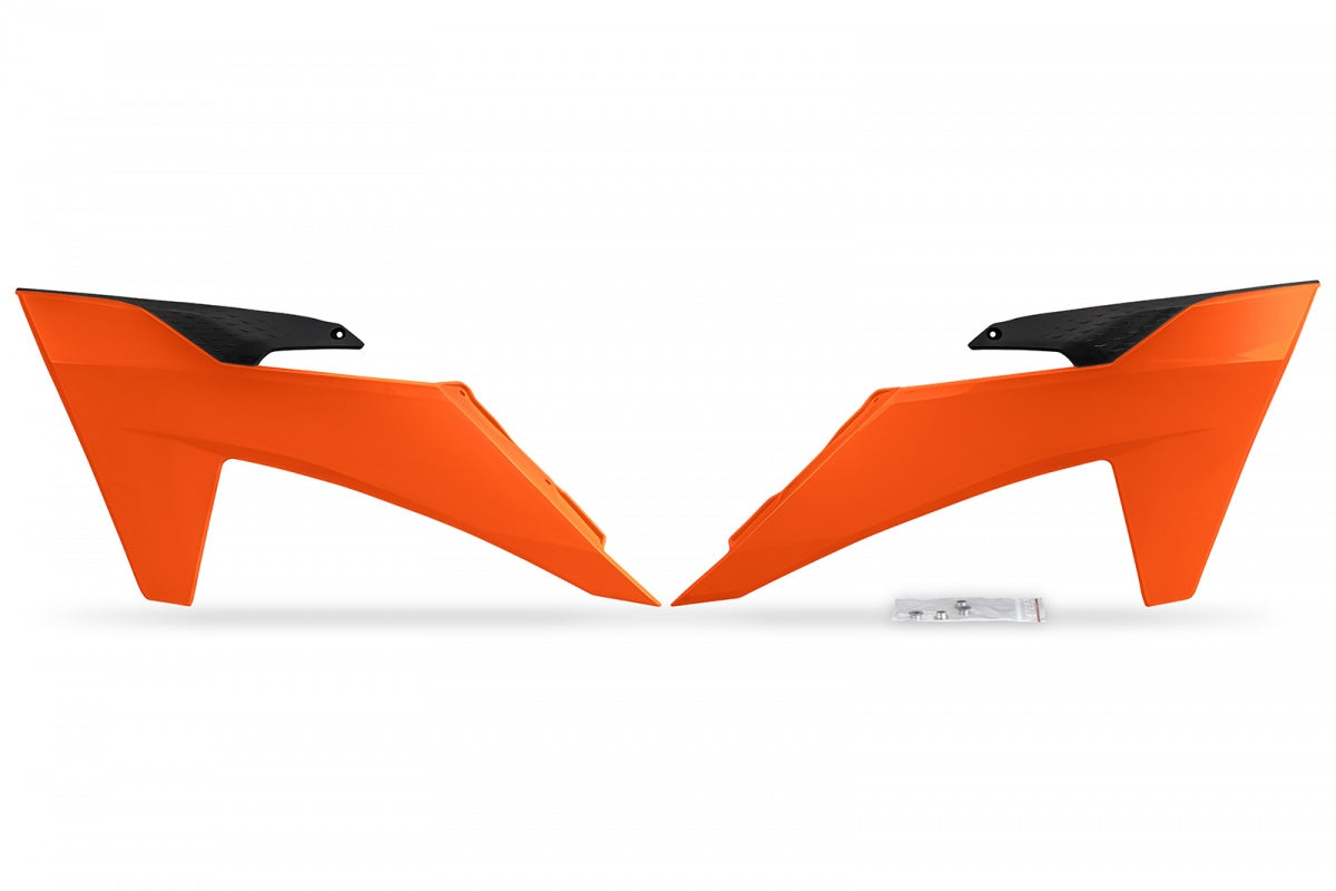 UFO Radiator Guards Orange KTM SX/SXF 125-250 23-24