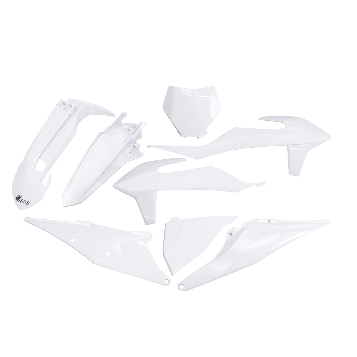 UFO Complete Body Kit (White 20-22) KTM SX/SXF 125-450 19-22