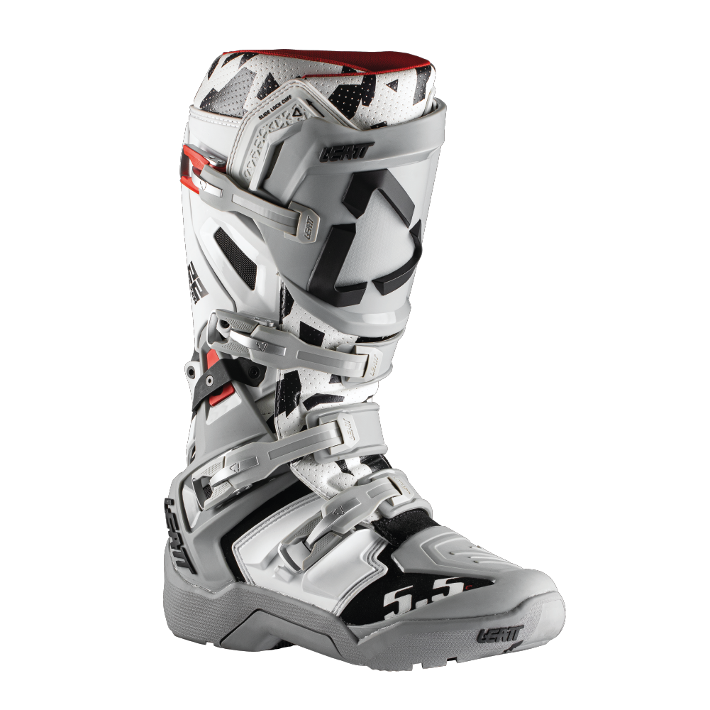 LEATT 5.5 FLEXLOCK ENDURO JW22 GREY BOOTS