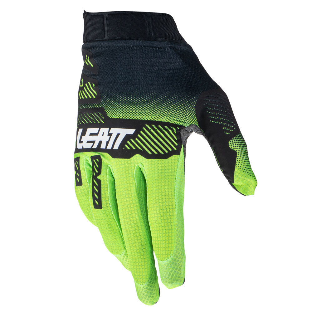 LEATT MOTO 1.5 GRIP R LIME GLOVES
