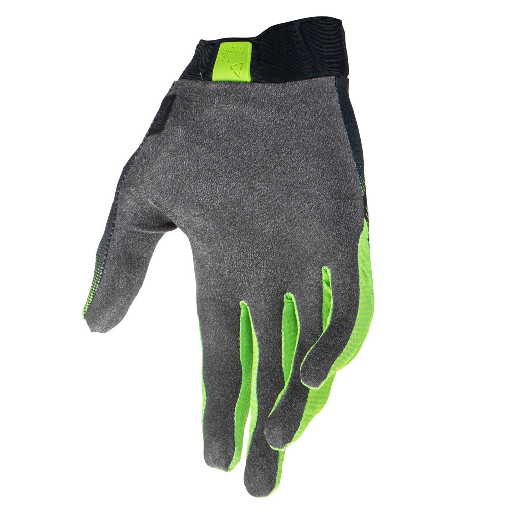LEATT MOTO 1.5 GRIP R LIME GLOVES