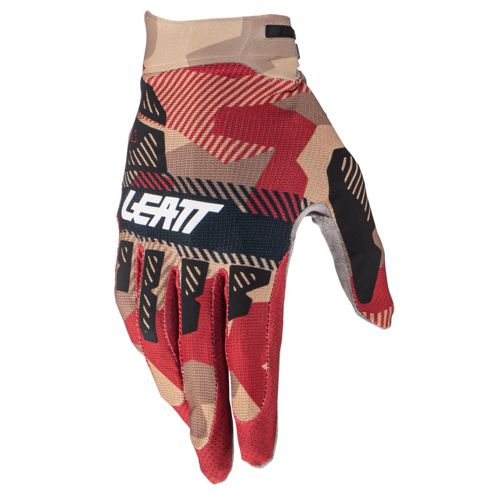 LEATT MOTO 2.5 X-FLOW RUBY STONE GLOVES