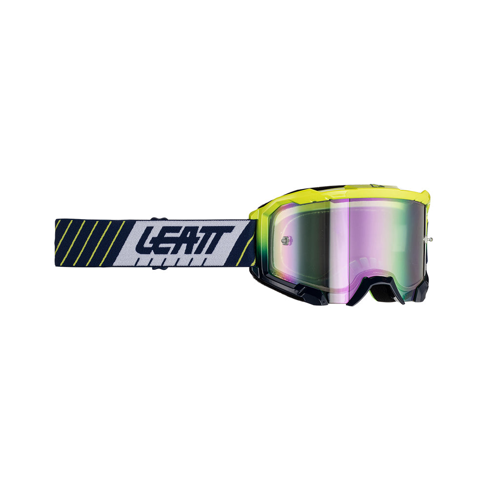 LEATT VELOCITY 4.5 IRIZ BLUE PURPLE LENS GOOGLES