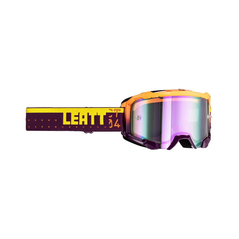 LEATT VELOCITY 4.5 IRIZ INDIGO PURPLE LENS GOOGLES
