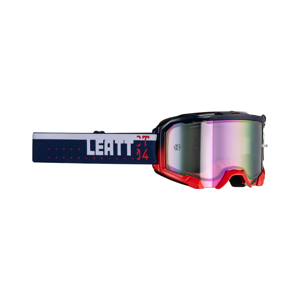 LEATT VELOCITY 4.5 IRIZ ROYAL PURPLE LENS GOOGLES