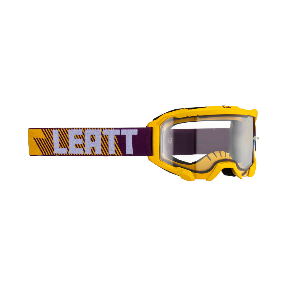 LEATT VELOCITY 4.5 INDIGO CLEAR LENS GOOGLES