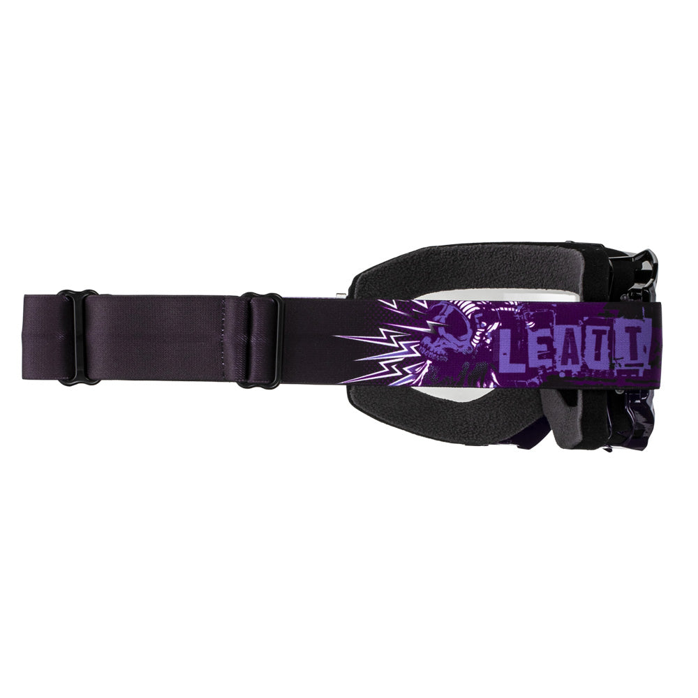 LEATT VELOCITY 4.5 UV LIGHT GREY LENS GOOGLES