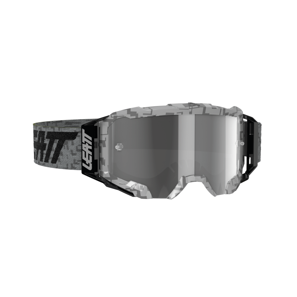 LEATT VELOCITY 5.5 STEEL LIGHT GREY LENS GOOGLES