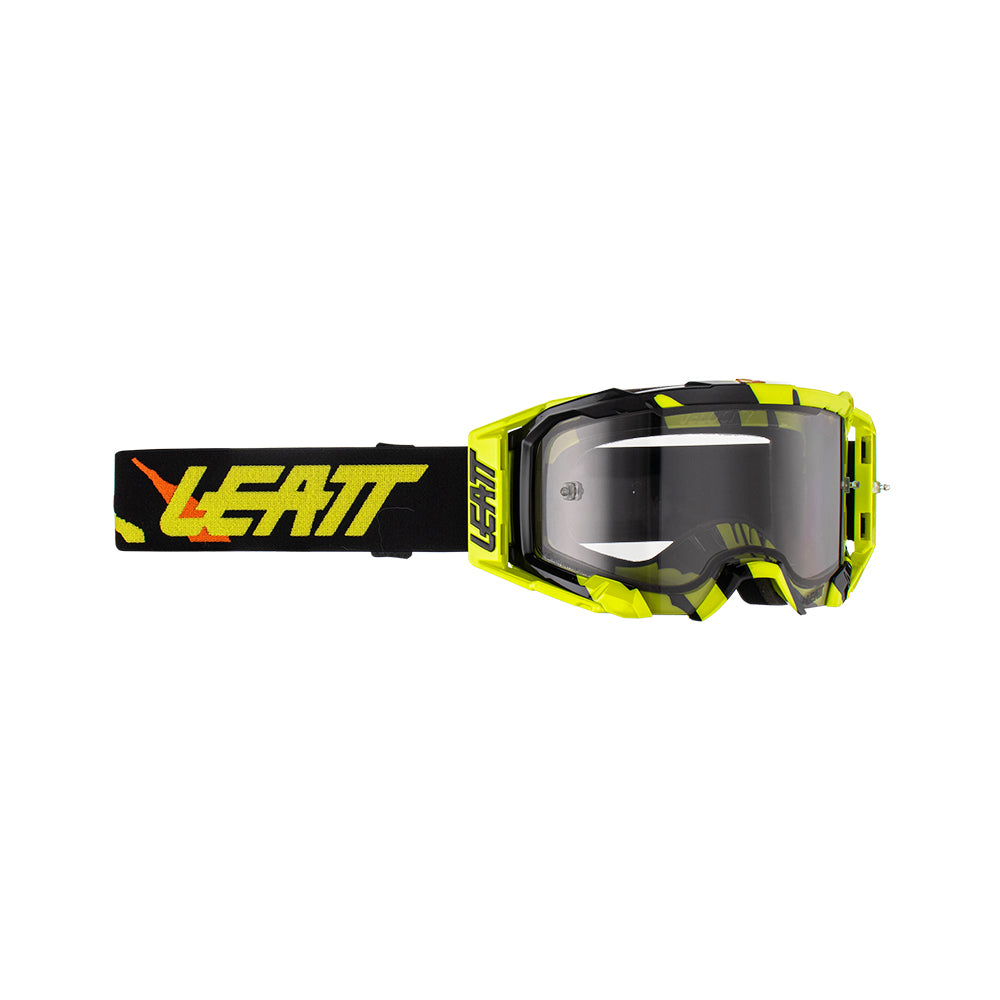 LEATT VELOCITY 5.5 TIGER LIGHT GREY LENS GOOGLES