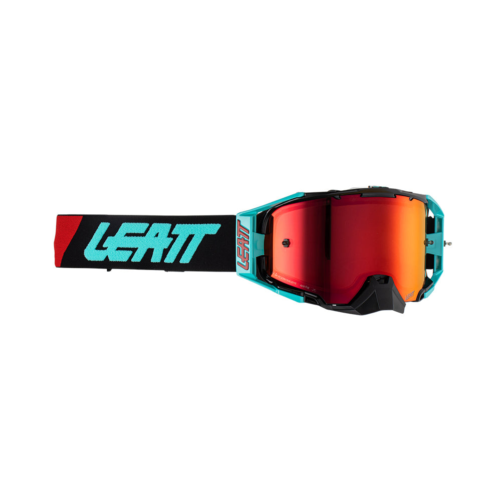 LEATT VELOCITY 6.5 IRIZ FUEL RED LENS GOOGLES