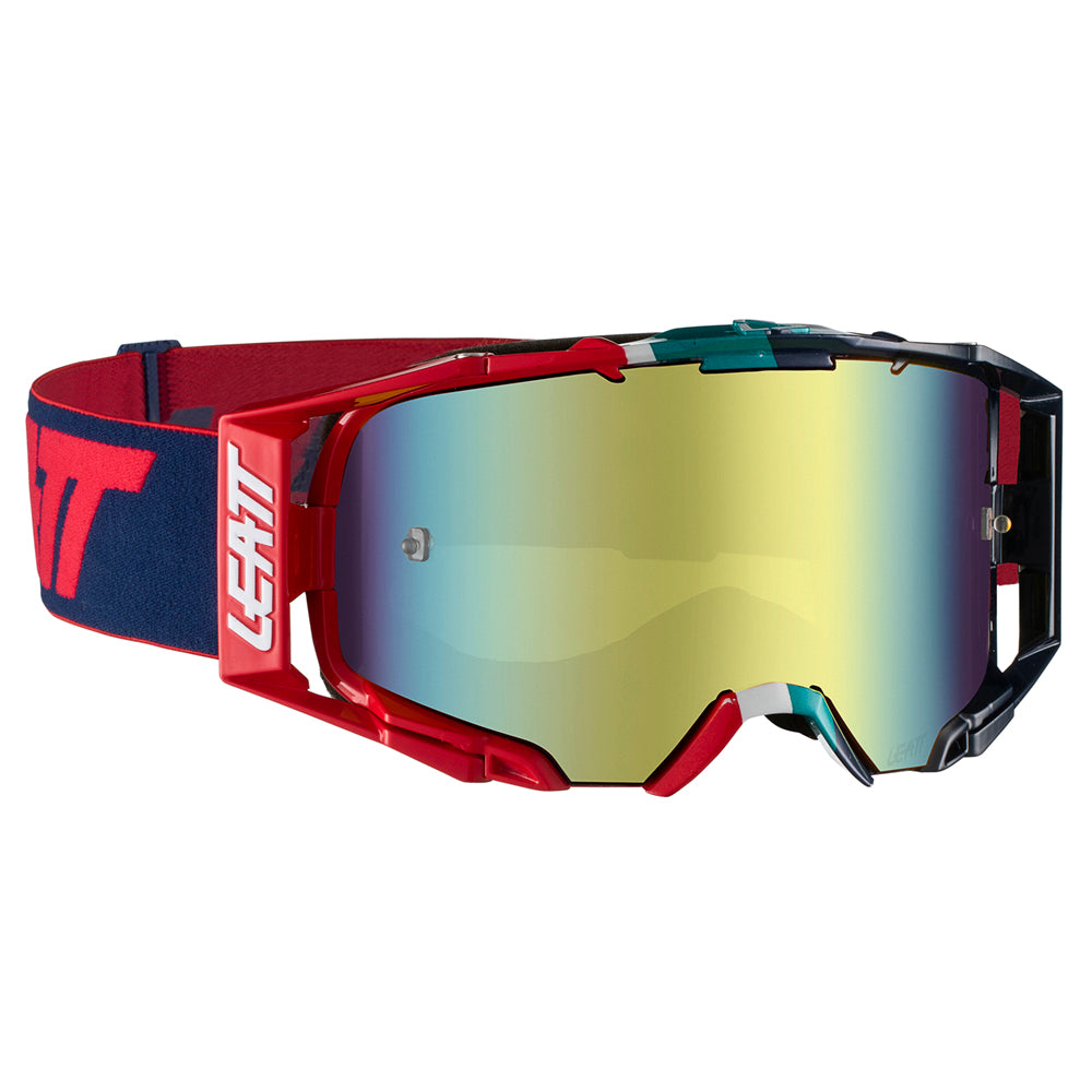 LEATT VELOCITY 6.5 IRIZ INK/RED BRONZE LENS GOOGLES
