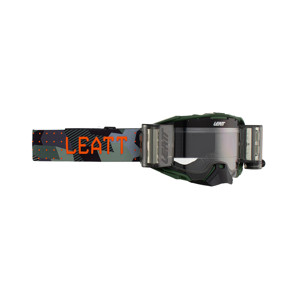 LEATT VELOCITY 6.5 ROLL-OFF CACTUS CLEAR LENS GOOGLES