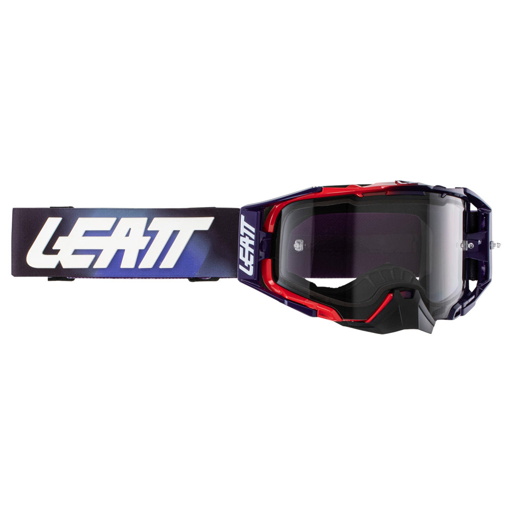 LEATT VELOCITY 6.5 SUN DOWN LIGHT GREY LENS GOOGLES